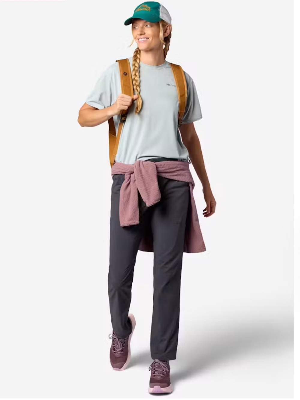 Marmot Hiking Convertible Pants Charcoal Cotton blend. Women’s 8. A 31” inseam.